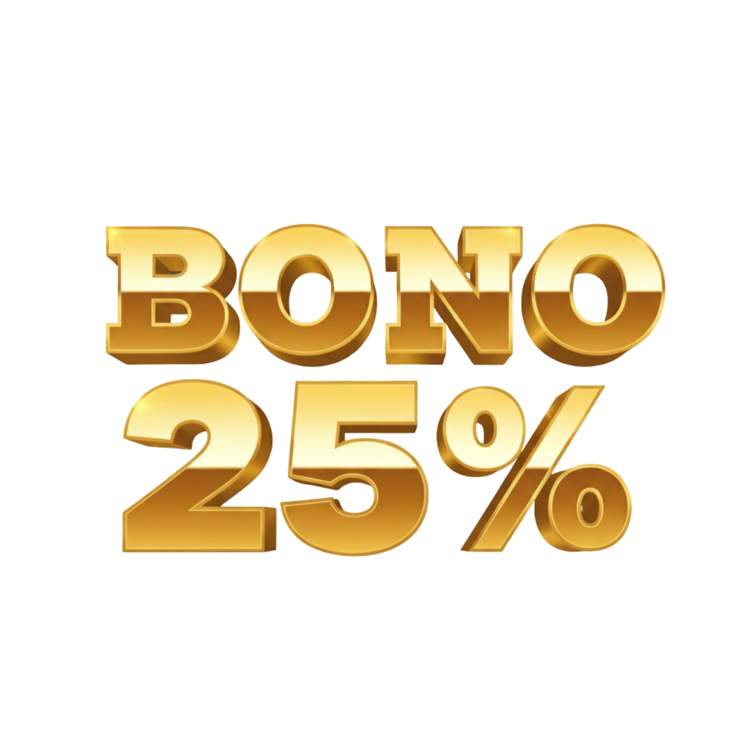Bono del 25%